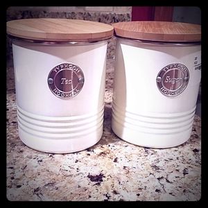 Sugar and Tea Cannisters